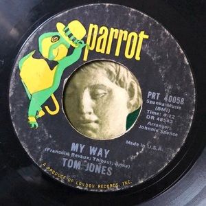 Tom Jones She's A Lady Vinyl 45 Record '71